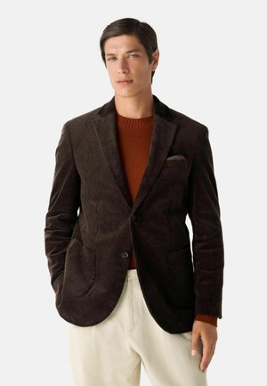 FORMAL REGULAR FIT - Sakko - chocolate brown