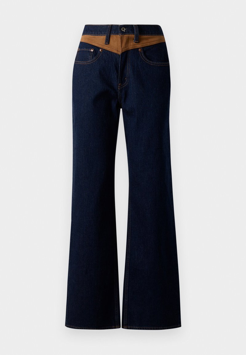 Abercrombie & Fitch Flared Jeans donkerblauw denim Abercrombie & Fitch Flared Jeans donkerblauw denim