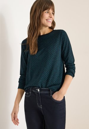 GEMUSTERTES - Longsleeve - grün