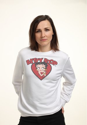 BETTY BOOP LOVE - Sudadera - white