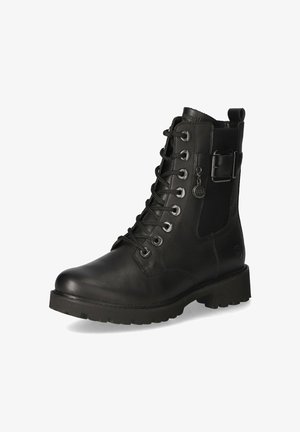 Bottines à plateau - schwarz