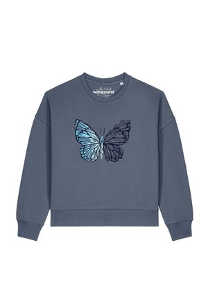 watapparel, Sweater - blue grey