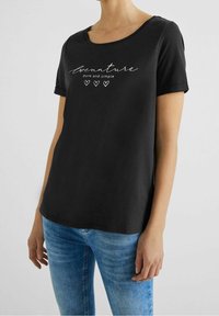 Street One - T-shirt imprimé - black Image miniature 1