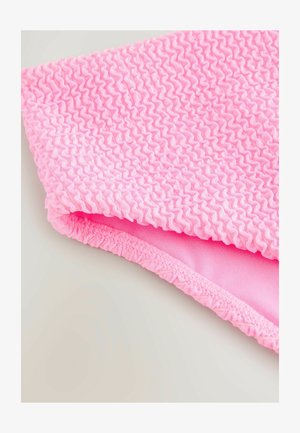 Next HIGH WAIST - Bikinialaosa - neon pink crinkle