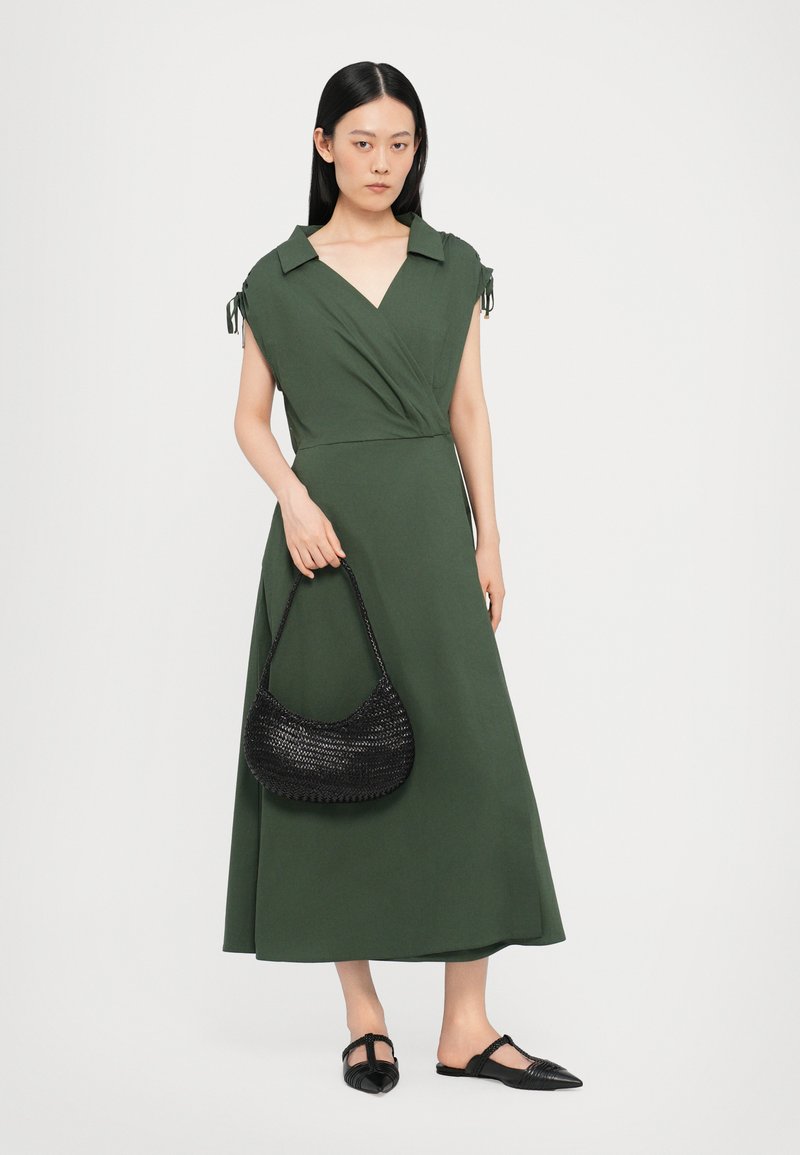 slim fit dress slacks Marella Dress - Ocean