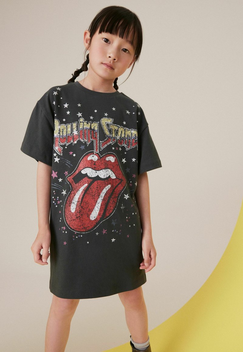 Next ROLLING STONES  - Džersejové šaty - charcoal grey