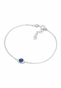 Elli EVIL EYE SYMBOL EMAILLE - Brăţară - silberfarben