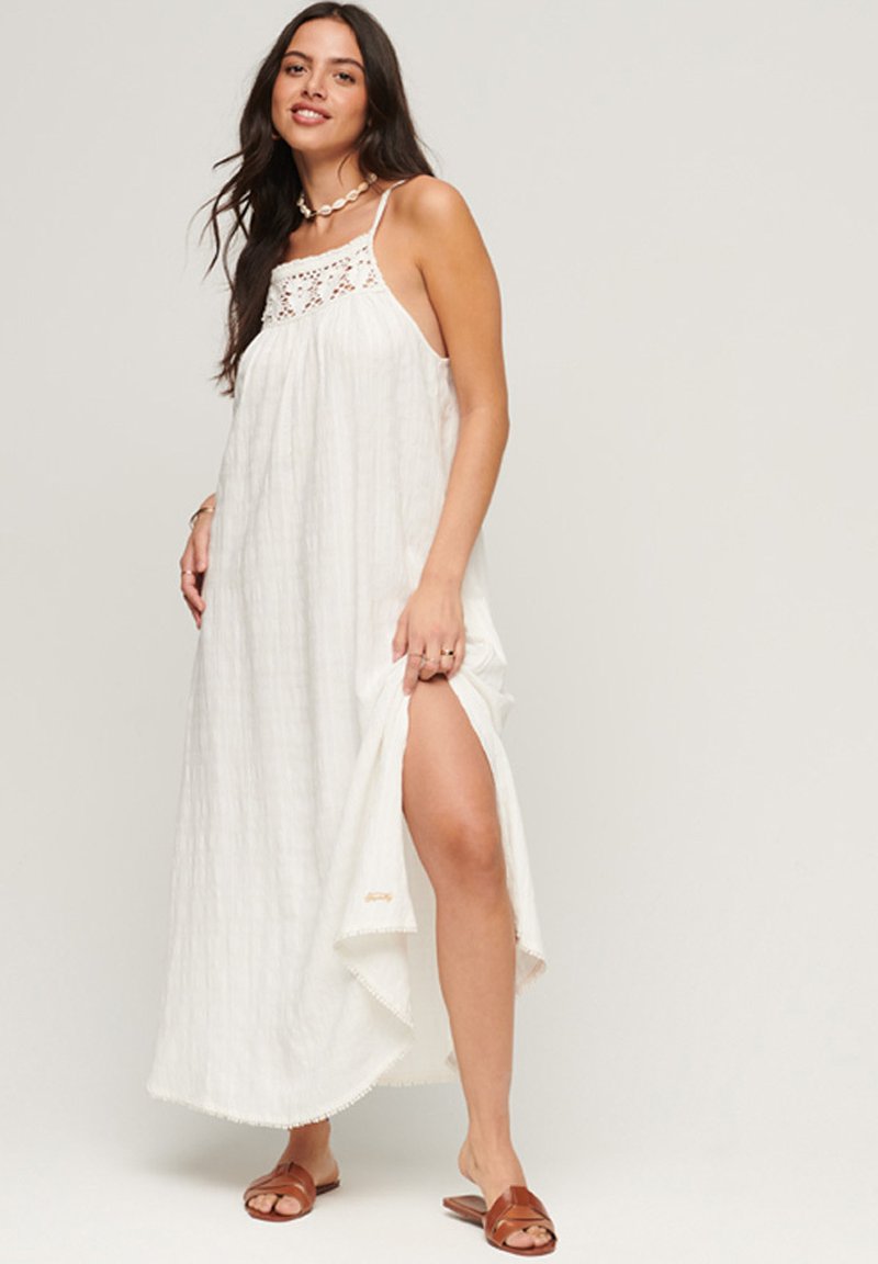 Vestido Largo Para Mujer Vintage Beach Cami Dress Superdry