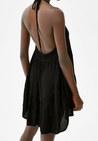 Bershka Denní šaty - black