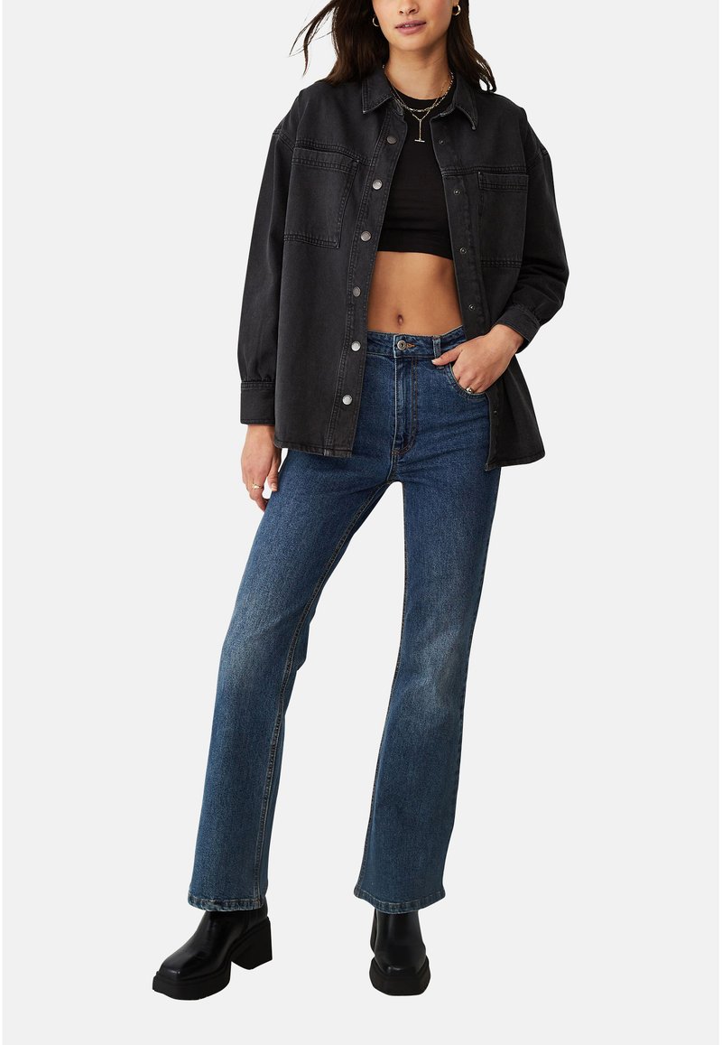 Cotton On Denim jacket black Zalando