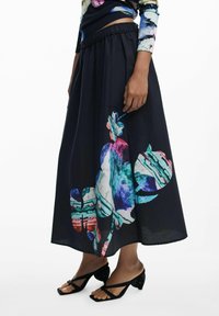 Desigual BY MR CHRISTIAN LACROIX - A-line skirt - black