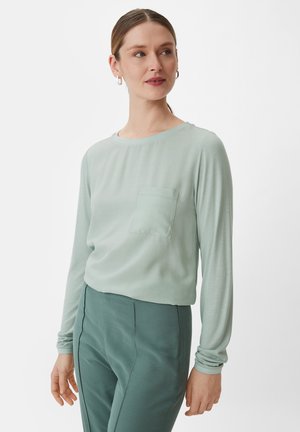 Long sleeved top - salbeigrün