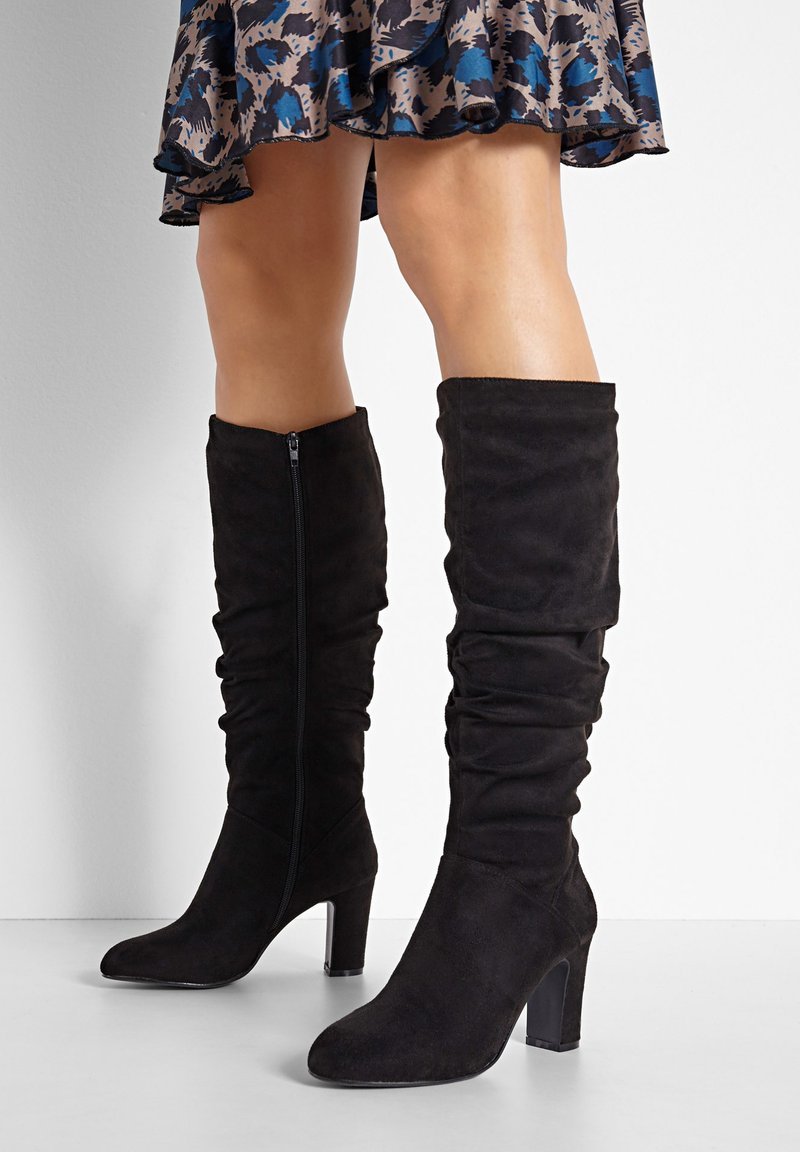 bonprix Stivali alti - black