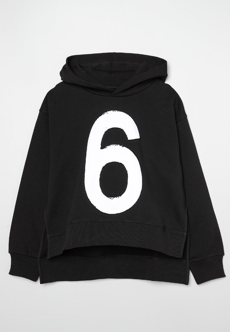 MM6 Maison Margiela Hoodie zwart MM6 Maison Margiela Hoodie zwart