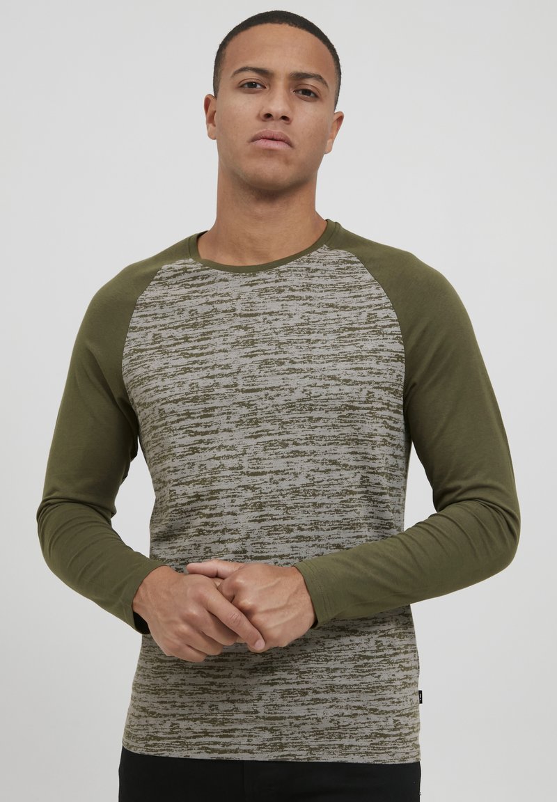 Solid SDMEVAN - Langærmet T-shirt - ivy green