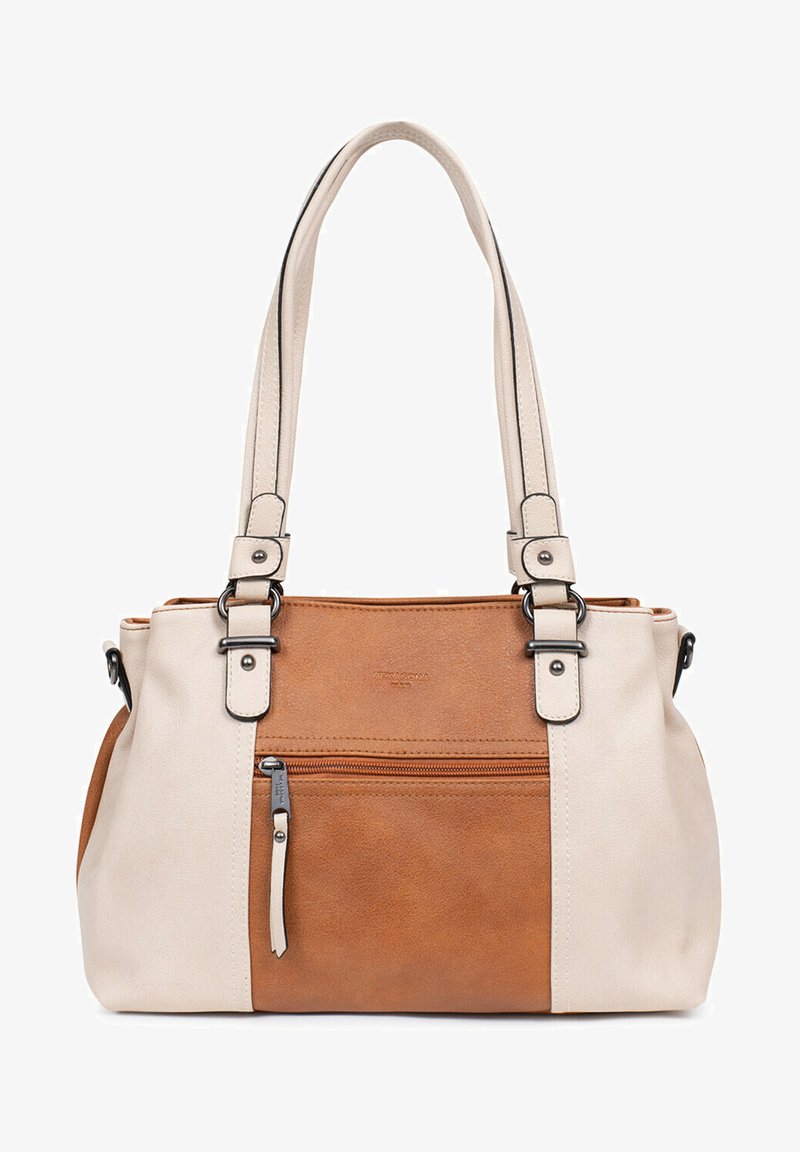 Hexagona GRACIEUSE - Borsa a mano - terre/ivoire gracieuse