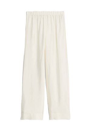 Marks & Spencer WIDE PALAZZO - Pantalon classique - ivory