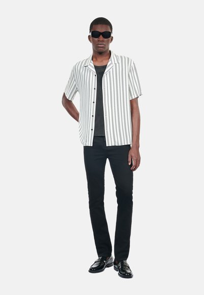The Kooples IMPRIMÉE À MANCHES COURTES  - Overhemd - ecru black