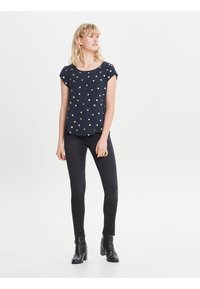 ONLY ONLVIC NOOS  - Bluse - dark blue-mottled