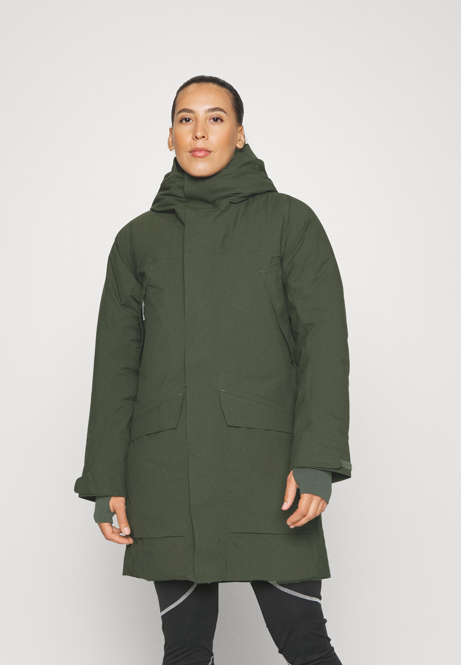 Houdini FALL IN PARKA - Parka - baremark green/dark green 