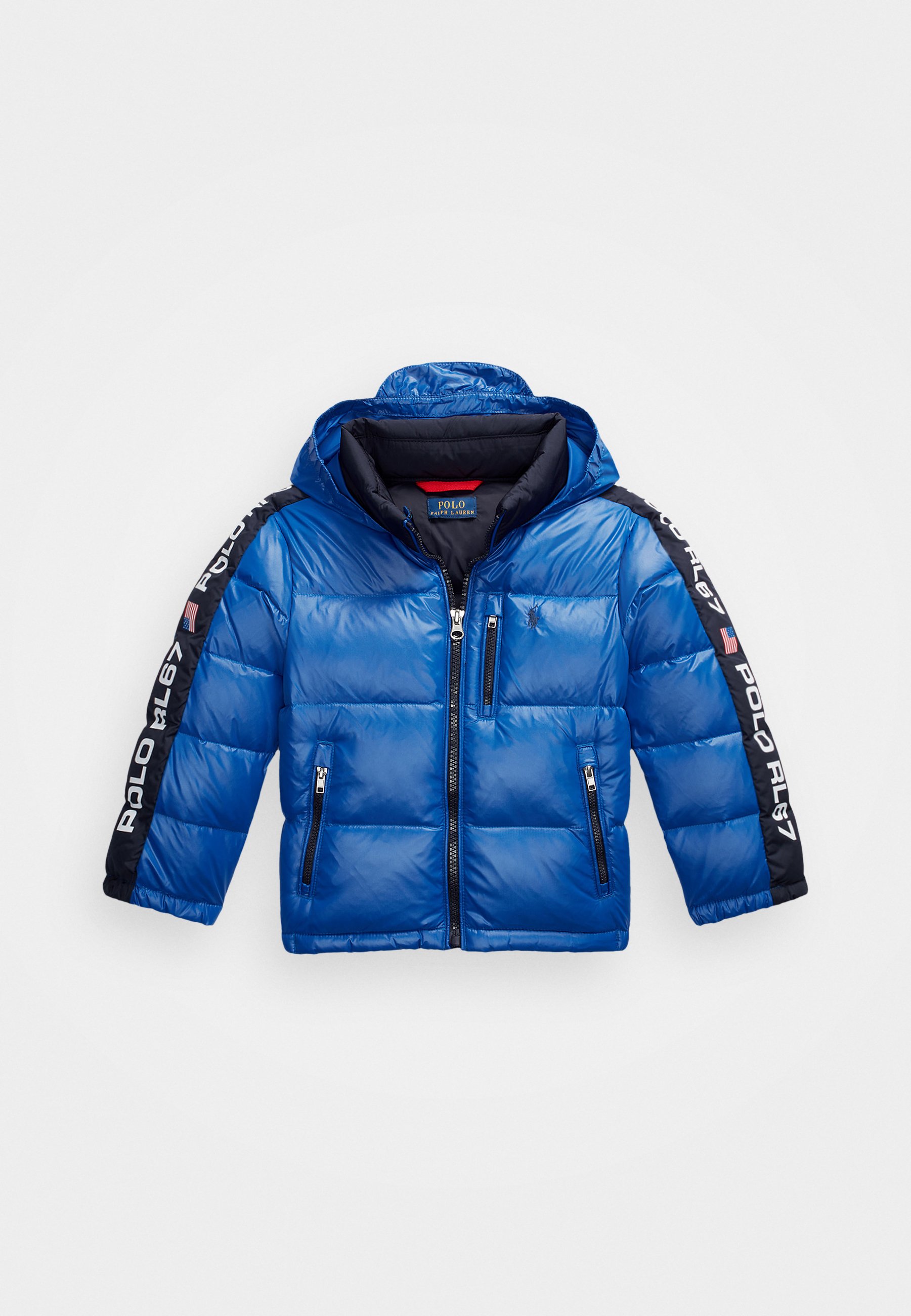 Polo Ralph Lauren LOGO DOWN HOODED JACKET Dunjacka sapphire
