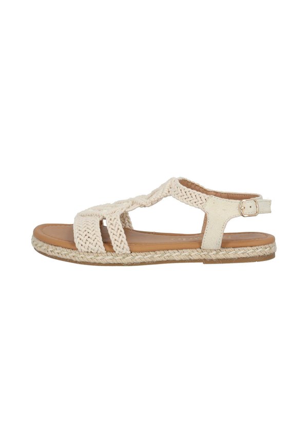 Riemensandalette - beige