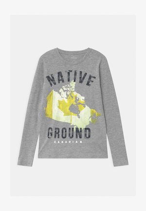 NKMVAGNO LOOSE - Maglietta a manica lunga - grey melange