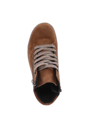 Lace-up ankle boots - braun
