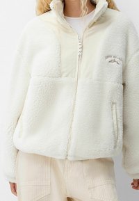 Bershka Vinterjacka - white