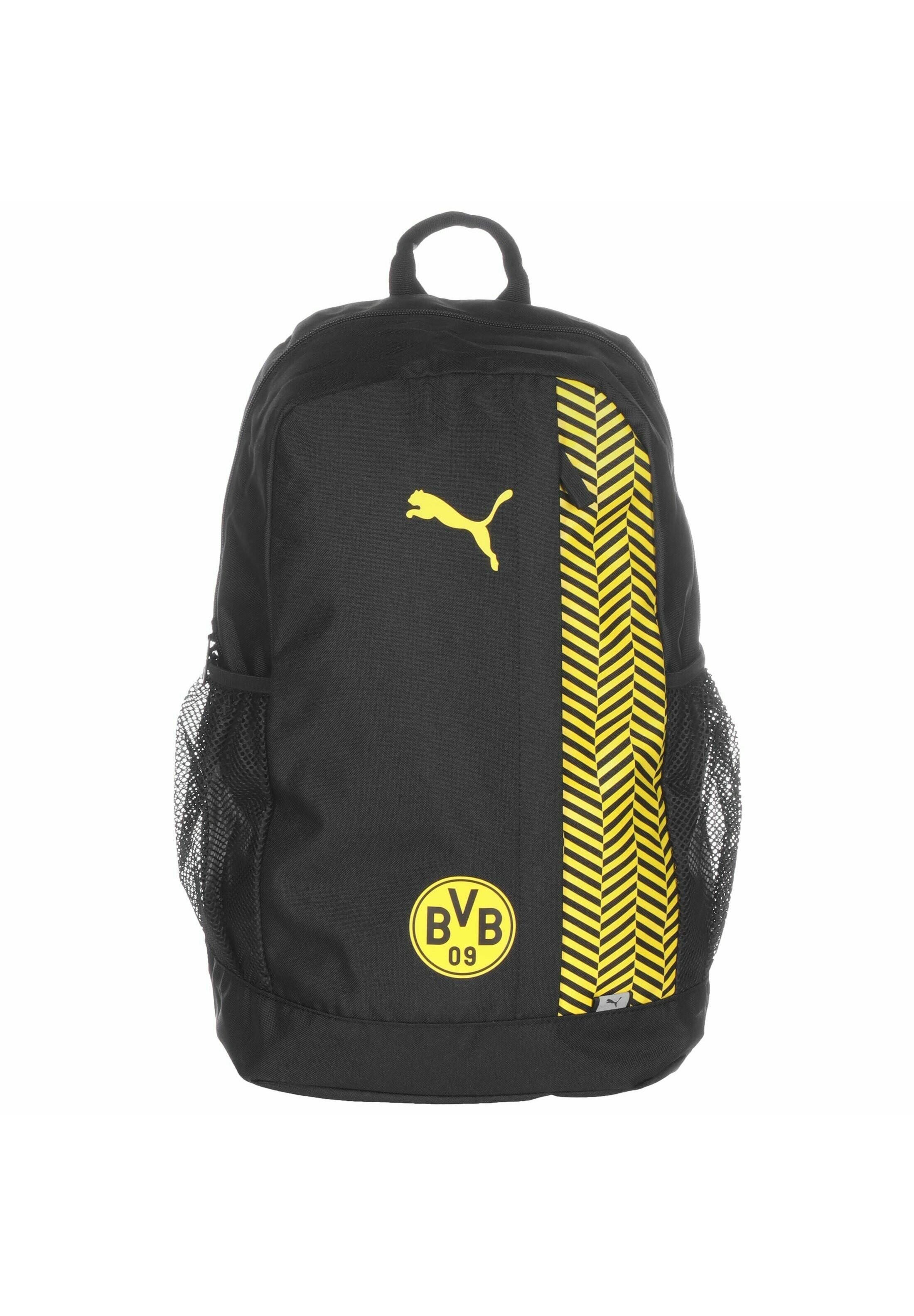 Puma BORUSSIA DORTMUND BVB - Mochila - puma black cyber yellow/negro -  Zalando.es