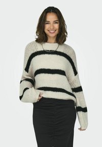 Pulover - pearled ivory