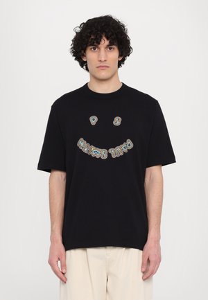 PS Paul Smith HAPPY - Print T-shirt - black