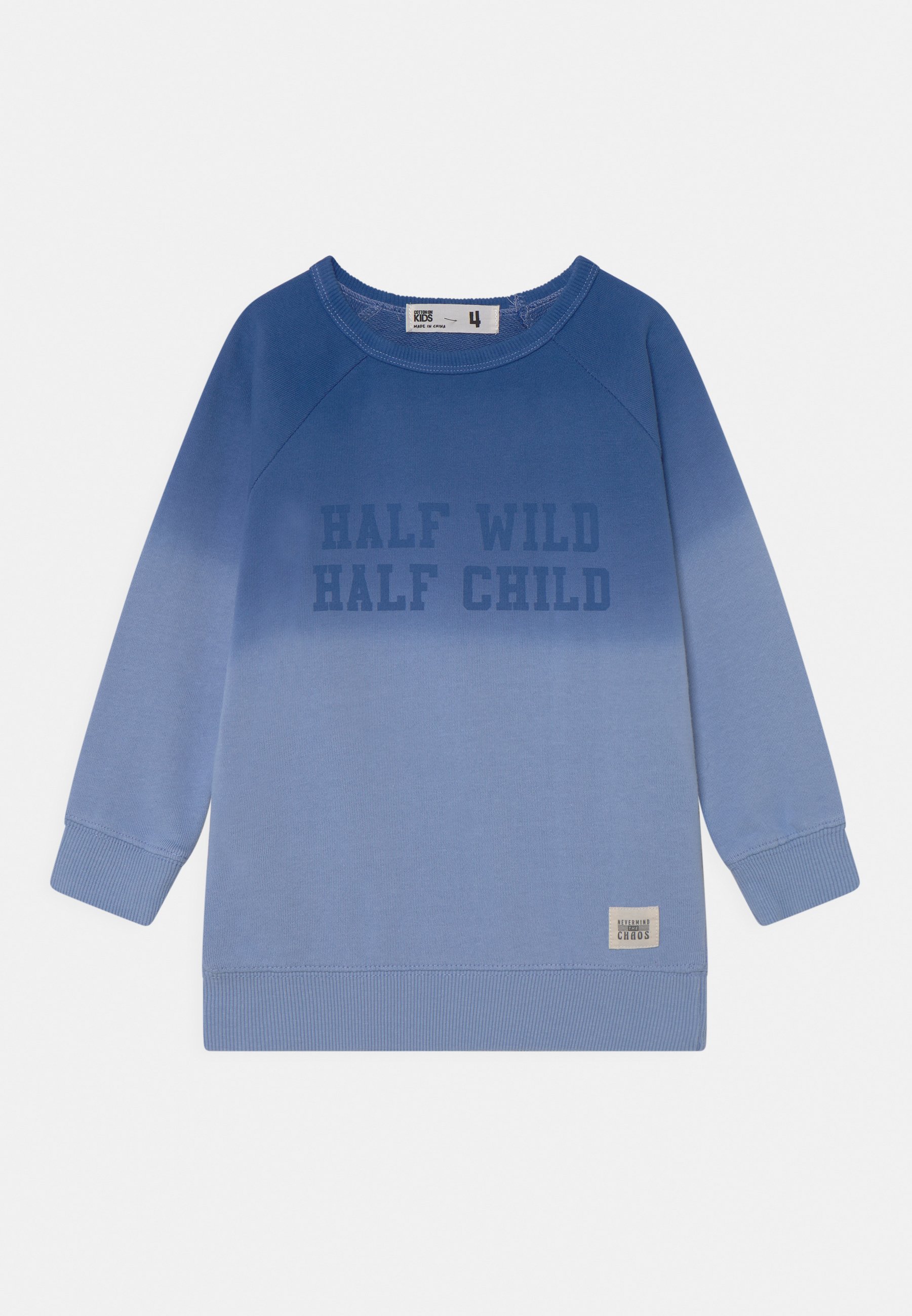 Cotton on Casey Crew Unisex Sweatshirt Retro blue/dusk, Size: 4y, Blue