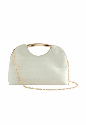 CROC EFFECT CUT OUT  - Käekott - white