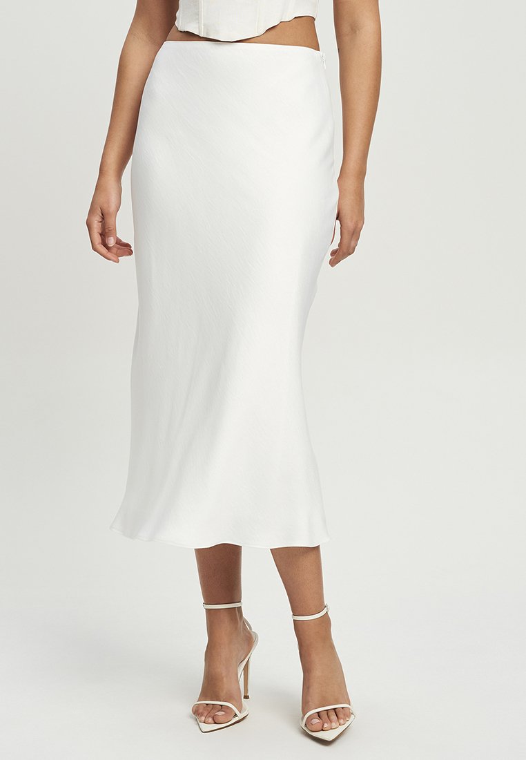 CHANCERY MERRIE - A-lõikeline seelik - white