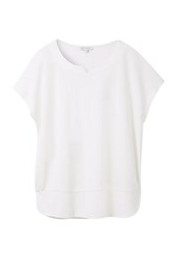 MIX CREW NECK - T-shirt med print - whisper white