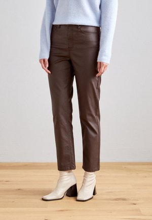 Kalhoty - dark brown