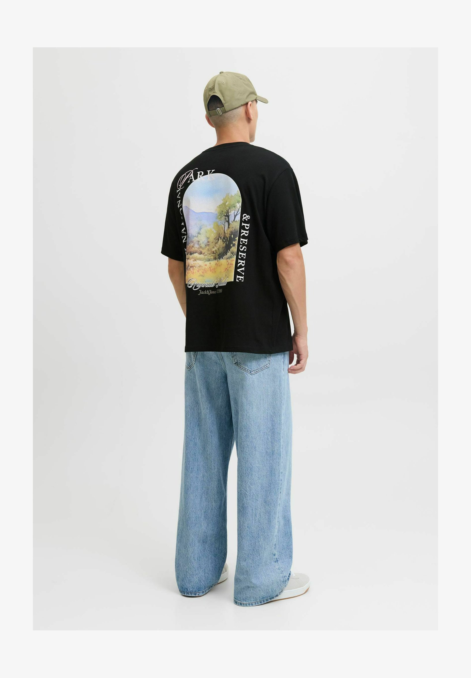 JACK & JONES – Confezione Da 3 T-Shirt Uomo A Maniche Corte, Scollo Rotondo, Vestibilità Normale