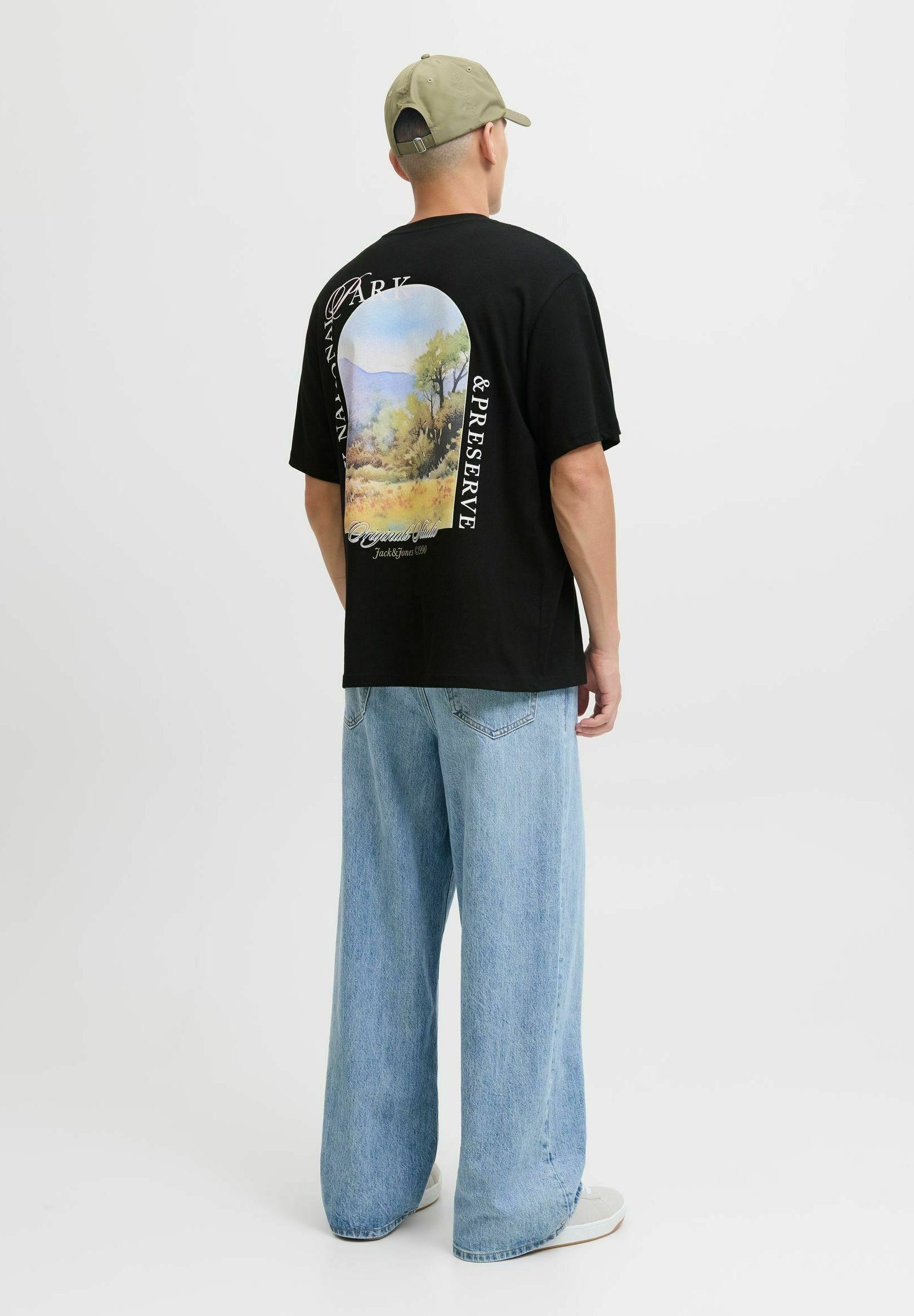 JACK & JONES – Confezione Da 3 T-Shirt Uomo A Maniche Corte, Scollo Rotondo, Vestibilità Normale