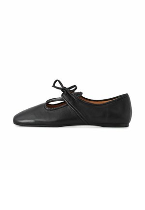 PARPAR - Ballerine con cinturino - black