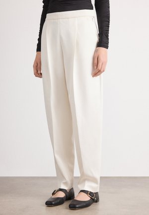 TAKERANA - Chino stiliaus kelnės - open white
