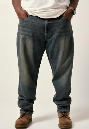 Relaxed fit jeans - matt denim blue