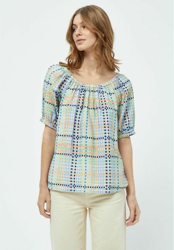 MILURETTA SHORT SLEEVE BLOUSE - Bluse - mango sorbet print