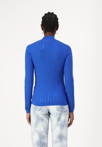 BOSS Stickad tröja - blue