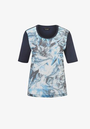 GOLDNER, PETITE - Print T-shirt - marine