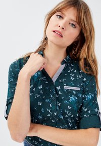Cache Cache Button-down blouse - vert foncé