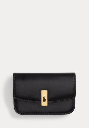 Polo Ralph Lauren, POLO ID LEATHER FOLD-OVER CARD CASE - Custodia per biglietti da visita - black