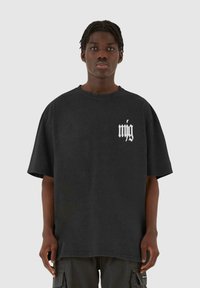 MJ Gonzales HEAVY ACID WASHED TRANSFORMATION - T-shirts med print - black