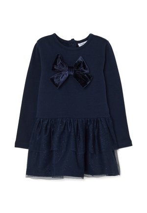 REGULAR FIT - Jerseykleid - dark blue
