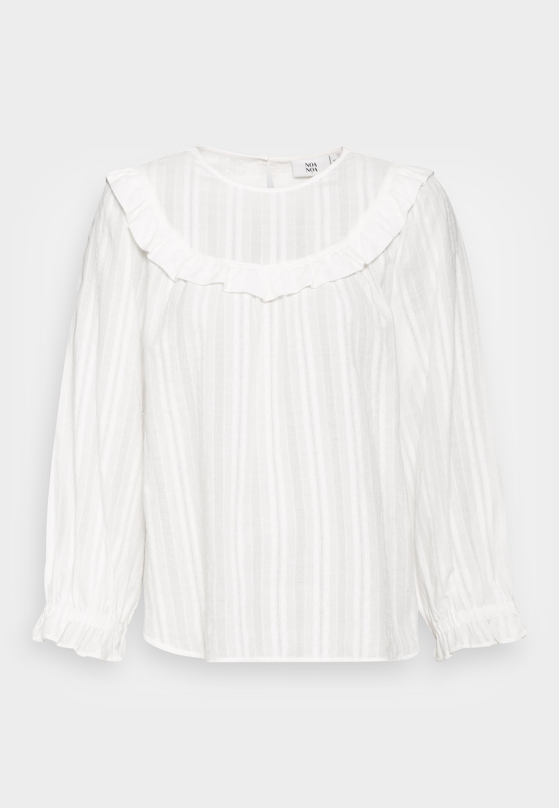 NOAページ Noa Noa Bluzka/biały - (Pre-owned) - Zalando.pl